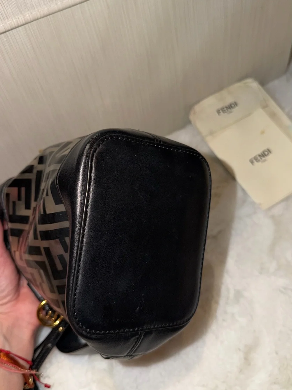Fendi
Mon Tresor Bucket Bag Zucca PU Mini - Picture 5 of 10